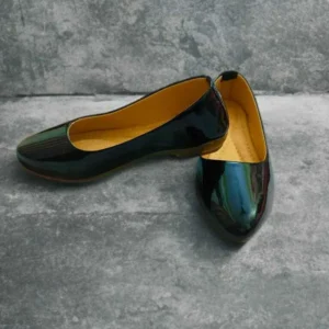 Everyday Black Bellies – Comfortable Flats for Work & Casual Wear Bellies For Women (Black)
