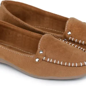 Loafers For Women (Tan)