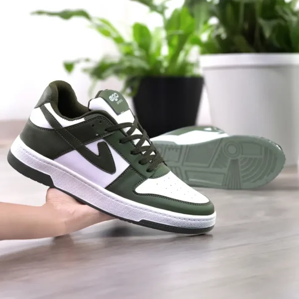 ROASTER Light weight classy sneakers shoes for men Sneakers For Men (White , 9) - Image 3