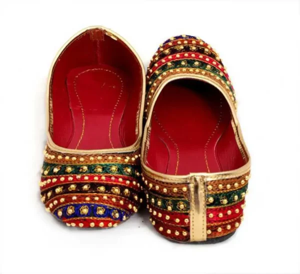 Stylish & Comfortable Handmade || Handcraft Soft Punjabi Bellies For Women (Multicolor) - Image 2