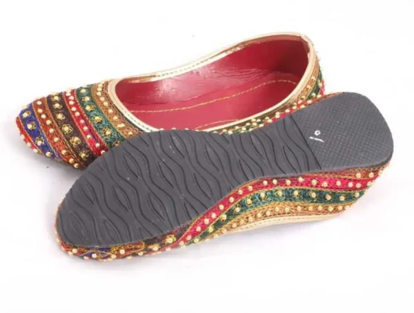 Stylish & Comfortable Handmade || Handcraft Soft Punjabi Bellies For Women (Multicolor) - Image 3