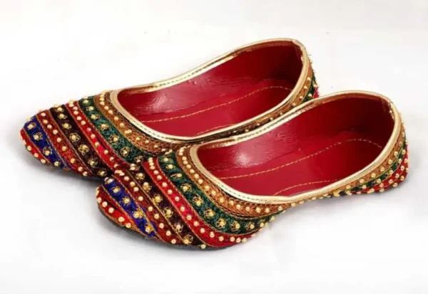 Stylish & Comfortable Handmade || Handcraft Soft Punjabi Bellies For Women (Multicolor) - Image 4
